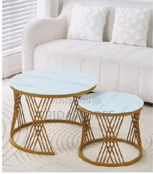 Luxury 2 in 1 Real Marble Coffee Table