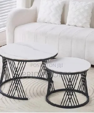 Luxury 2 in 1 Real Marble Coffee Table