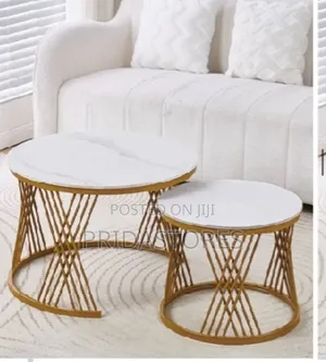 Luxury 2 in 1 Real Marble Coffee Table
