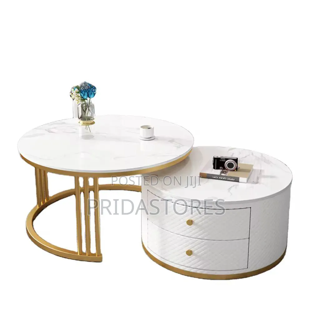 2-in-1 Nesting Coffee Table Set