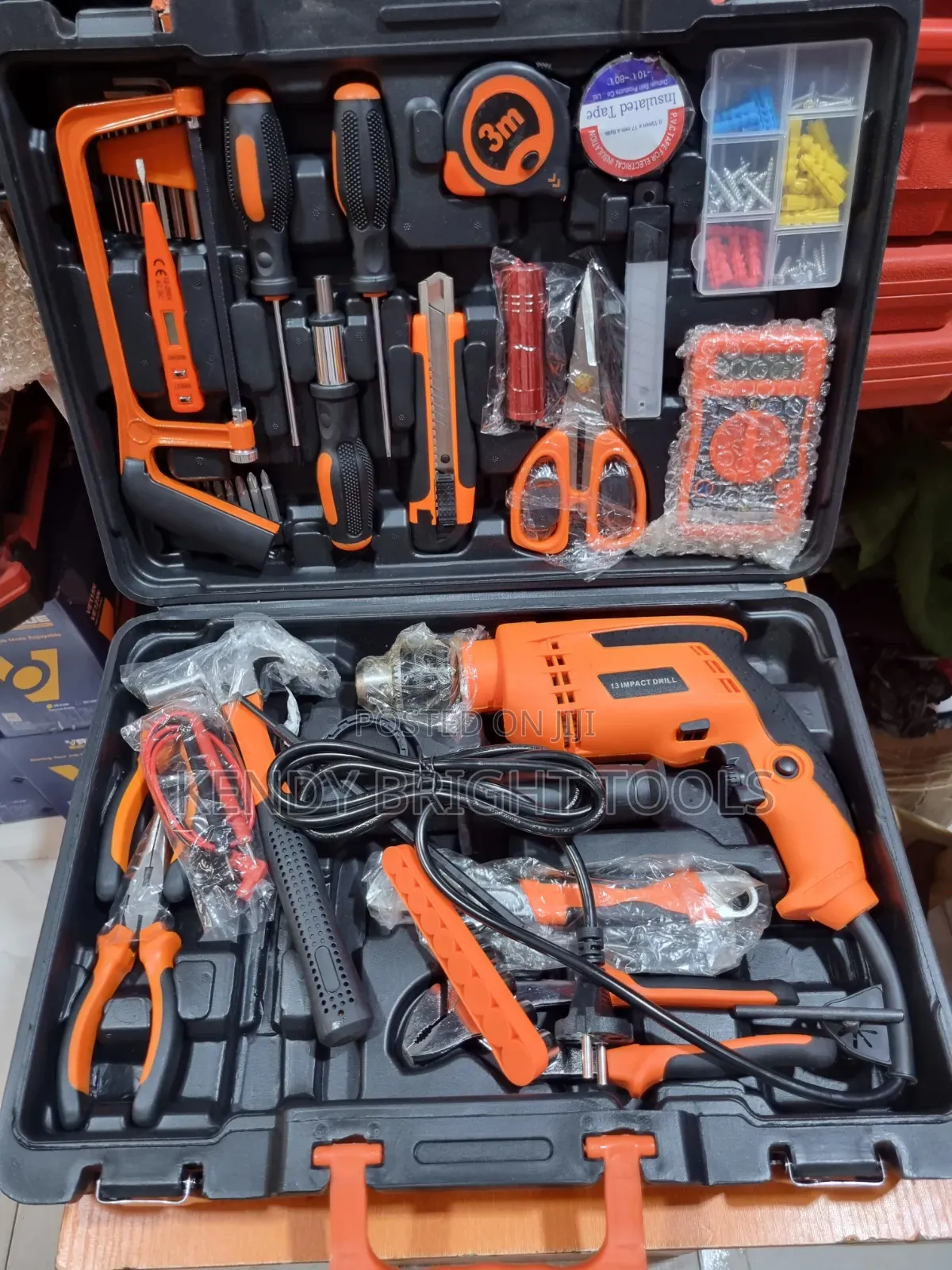 Electrical Tools Box With Drill Machine