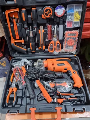 Electrical Tools Box With Drill Machine