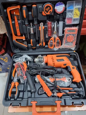 Electrical Tools Box With Drill Machine