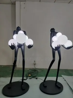 Decorative Luxury Humanoid Led Floor Lamp For Interior Decor