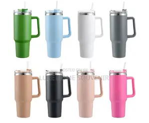 1200ml Plain Stanley Cup With Straw