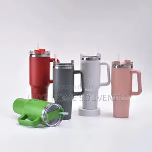 1200ml Plain Stanley Cup With Straw