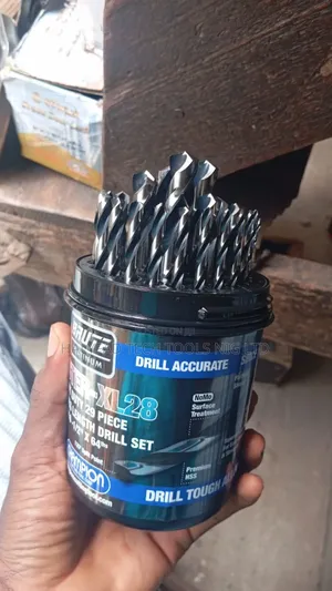 Original 29 PCS Heavy Duty Stainless Steel Drill Bit Set
