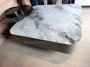 High End Luxury Marble Top Centre Table Set