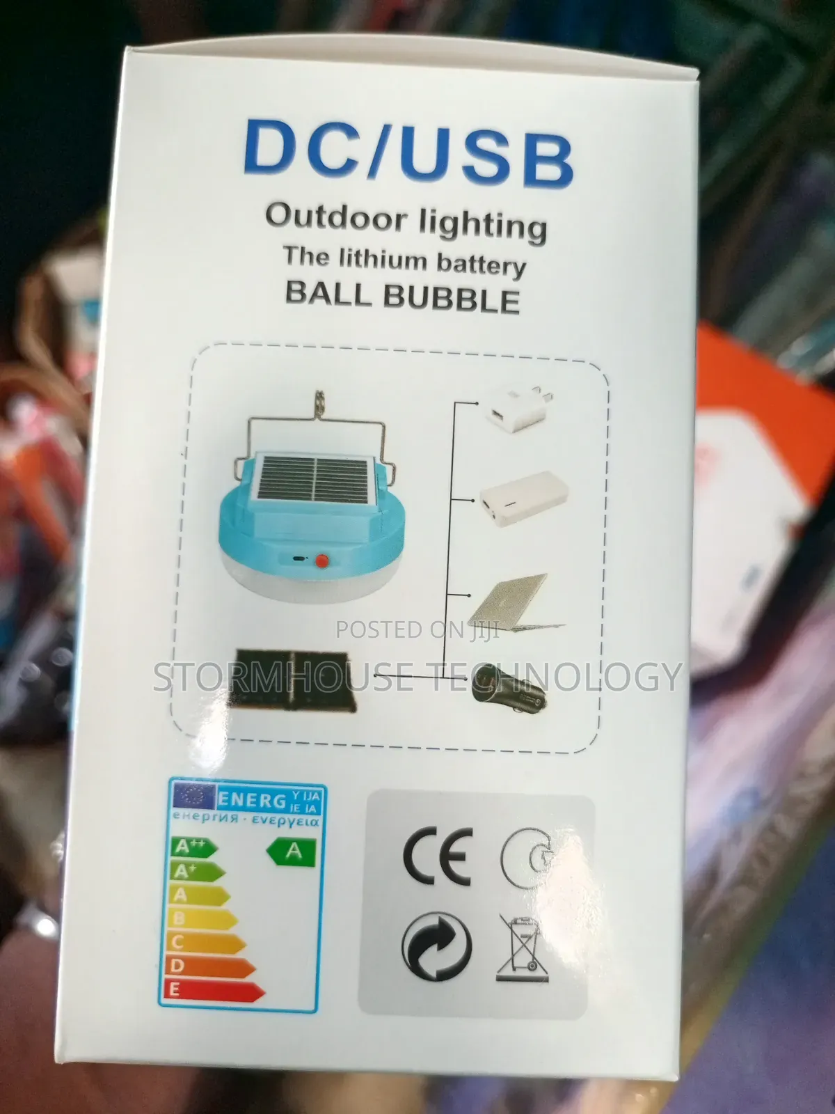 Solar and Rechargeable Bulb (Night Market)