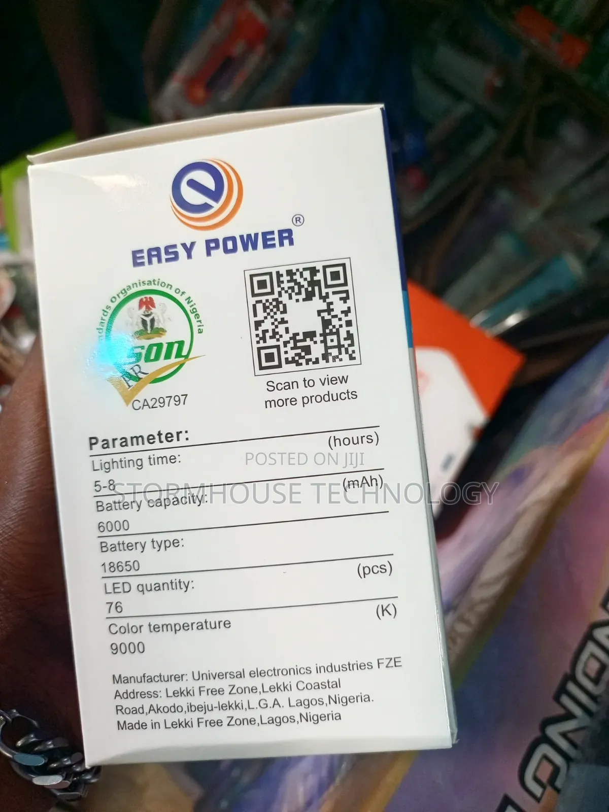 Solar and Rechargeable Bulb (Night Market)