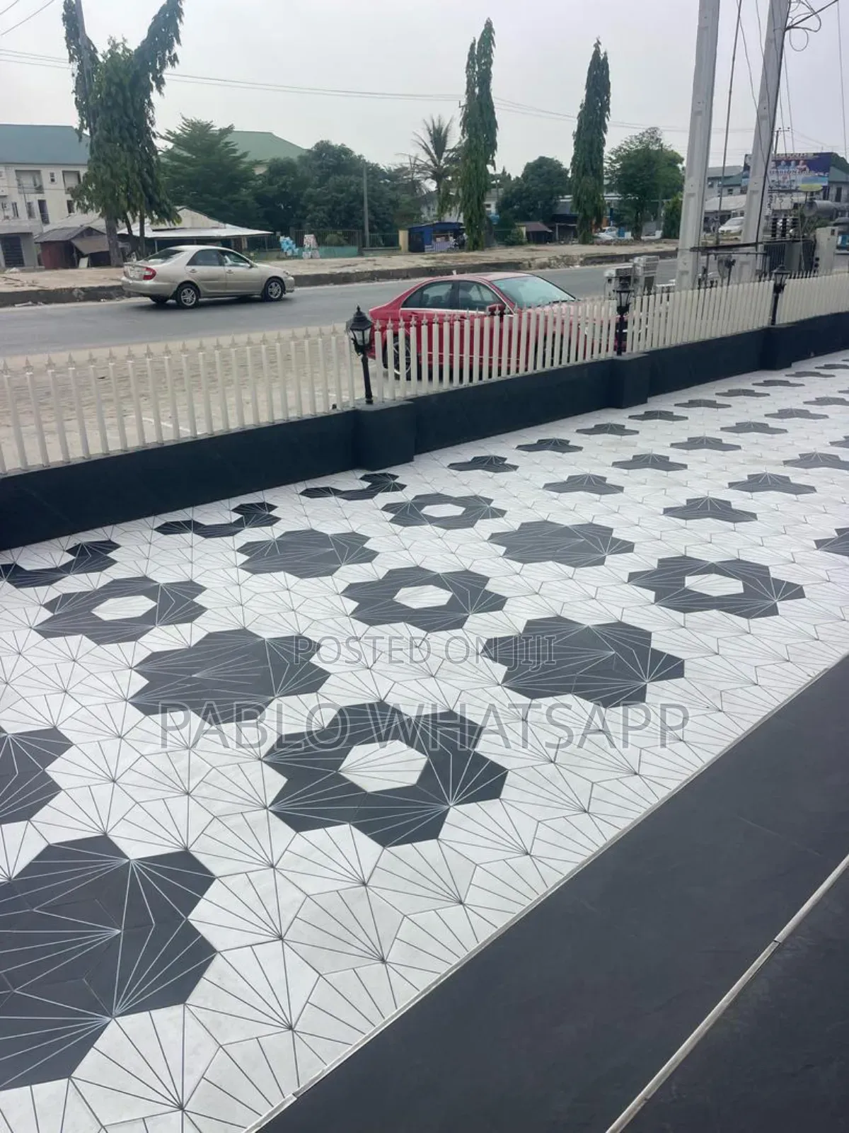Compound Floor Tiles.