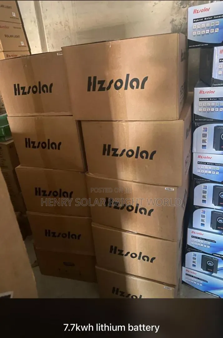 Hzolar 7.7kwh 24v Lithium Battery