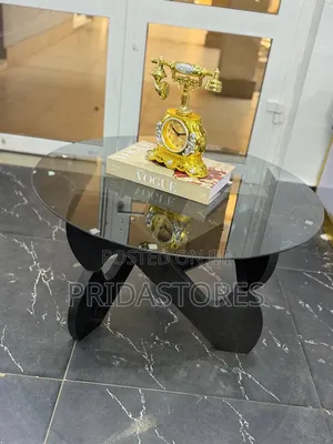 Minimalist Glass Center Table