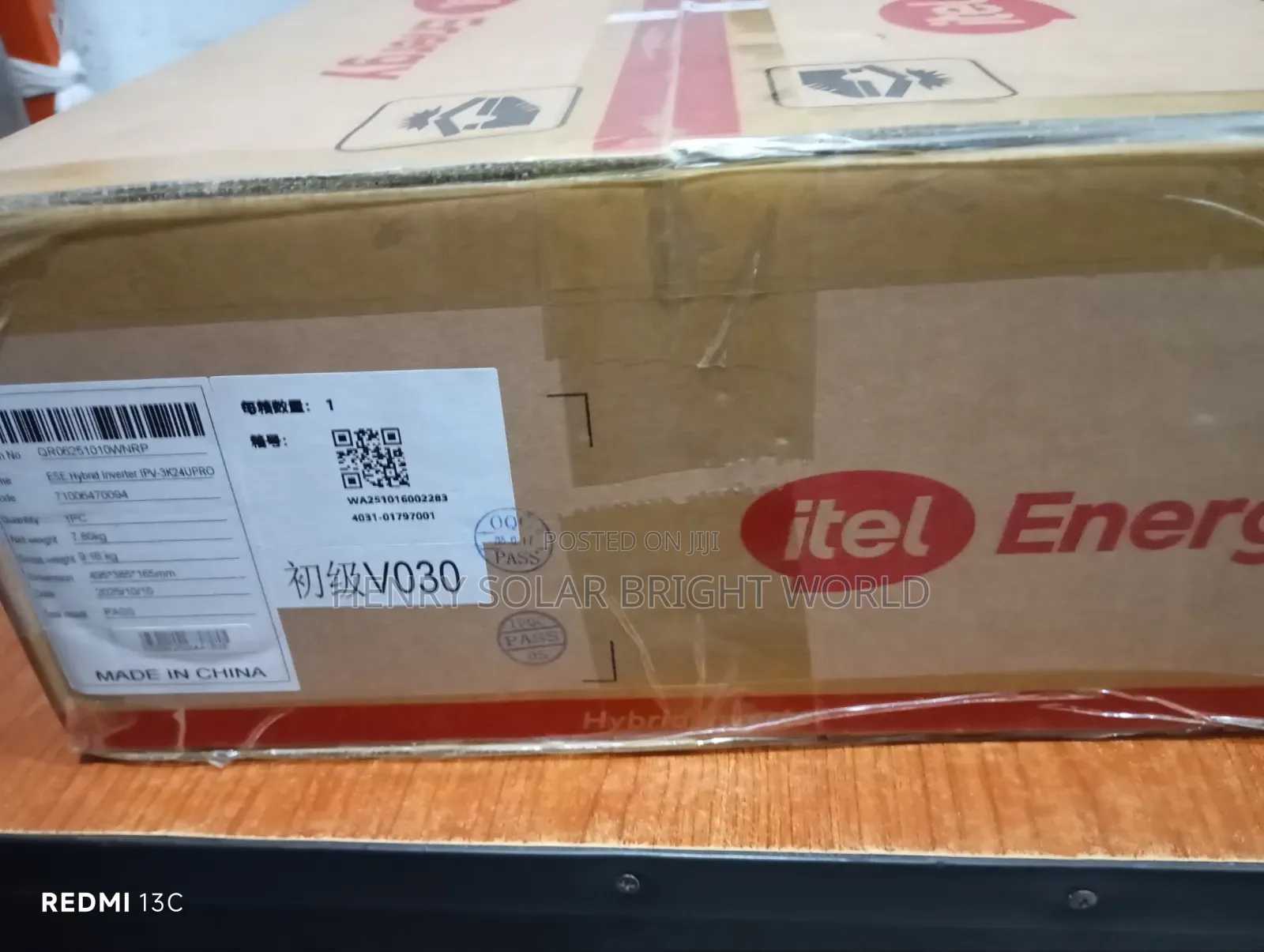 Itel 3kw 24v Hibrid Inverter
