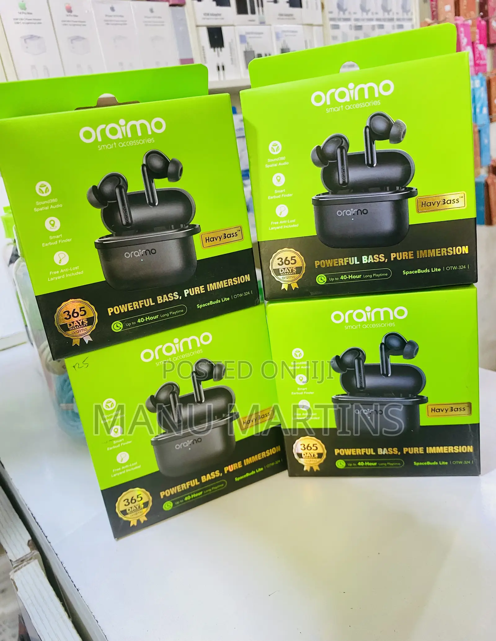 Oraimo Earpods for sale - Manu Martins Price: ₦ 27,000 on Jiji.ng [Garki 2]