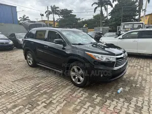 Toyota Highlander Limited V6 4x2 (3.5L 6cyl 6A) 2016 Black