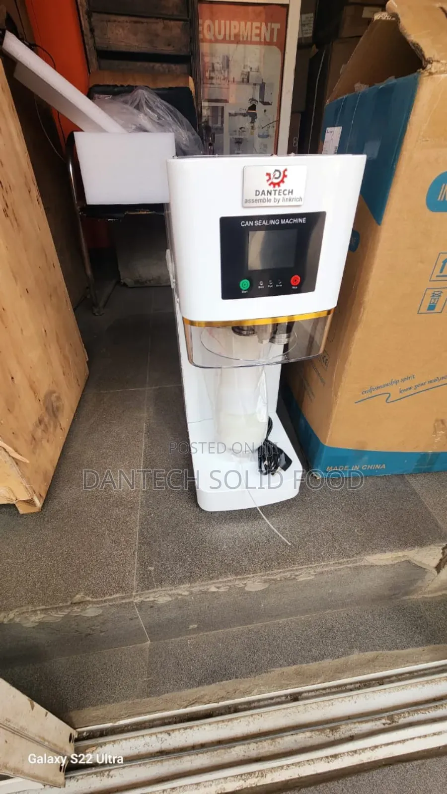Electric Can Sealer Machine