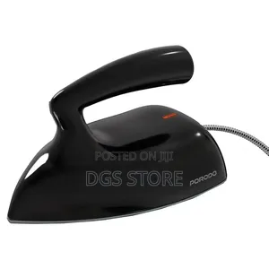 Porodo Ironix Portable Mini Iron Steamer Bakelite Handle