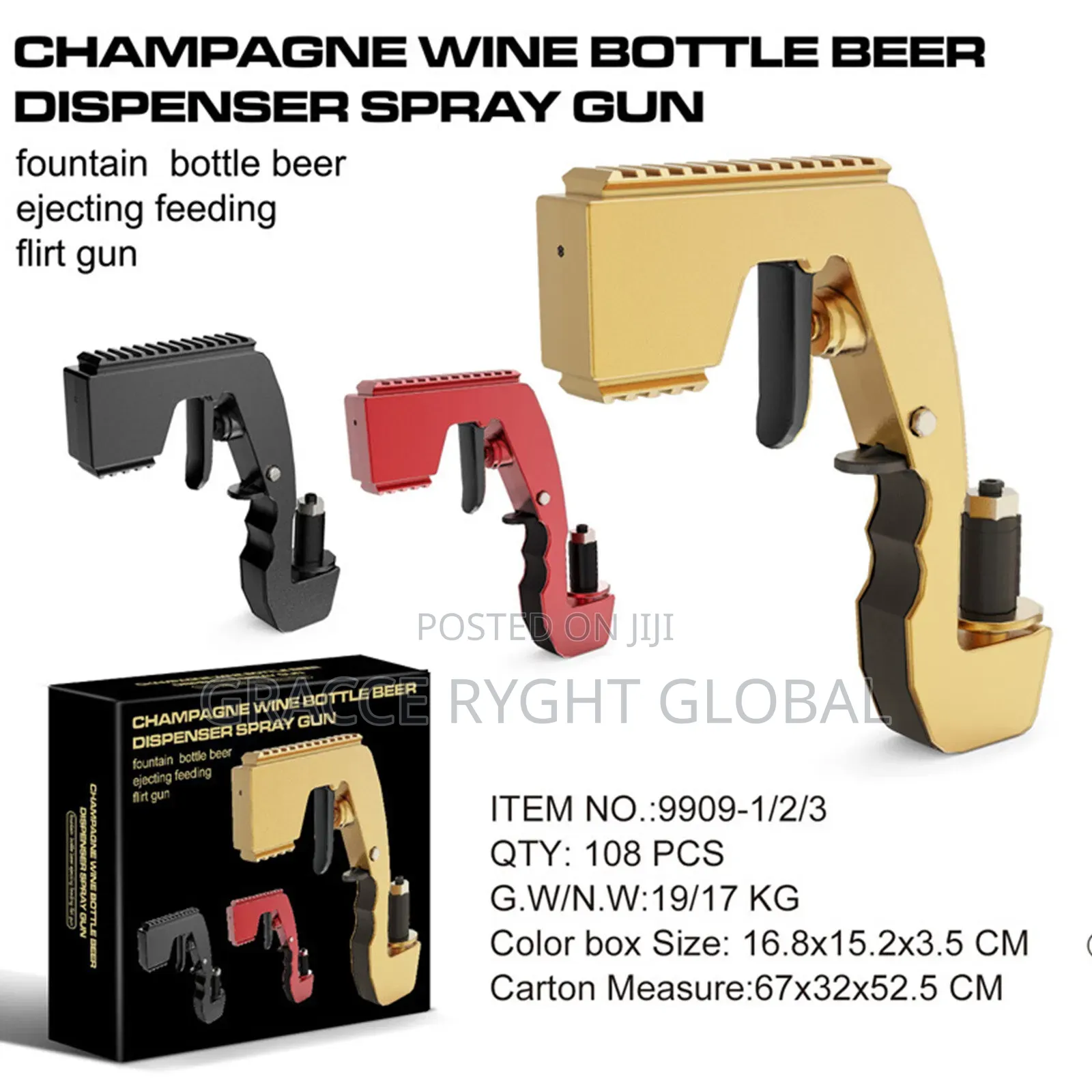 Champagne Spray Gun