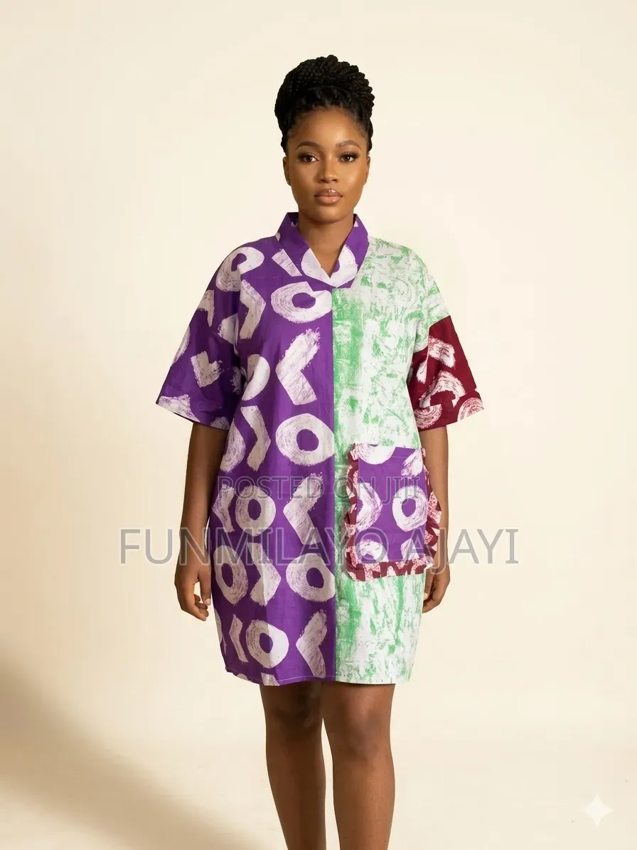 Ankara Bubu Gown (Short)