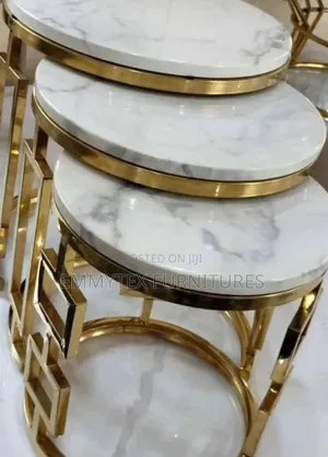 3in1 Marble Side Stool