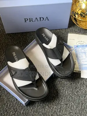 Prada and Pedro Quality Palm Slippers