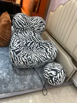 Modern Lounge Chair and Ottoman Set