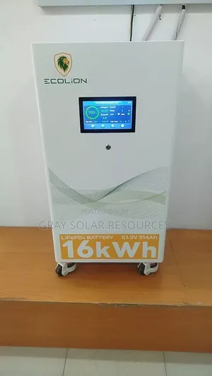 16kwh 51.2v Ecolion Lithium Inverter Battery