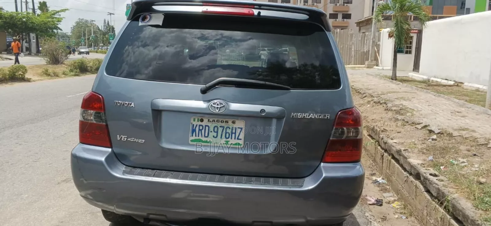 Toyota Highlander V6 2006 Blue