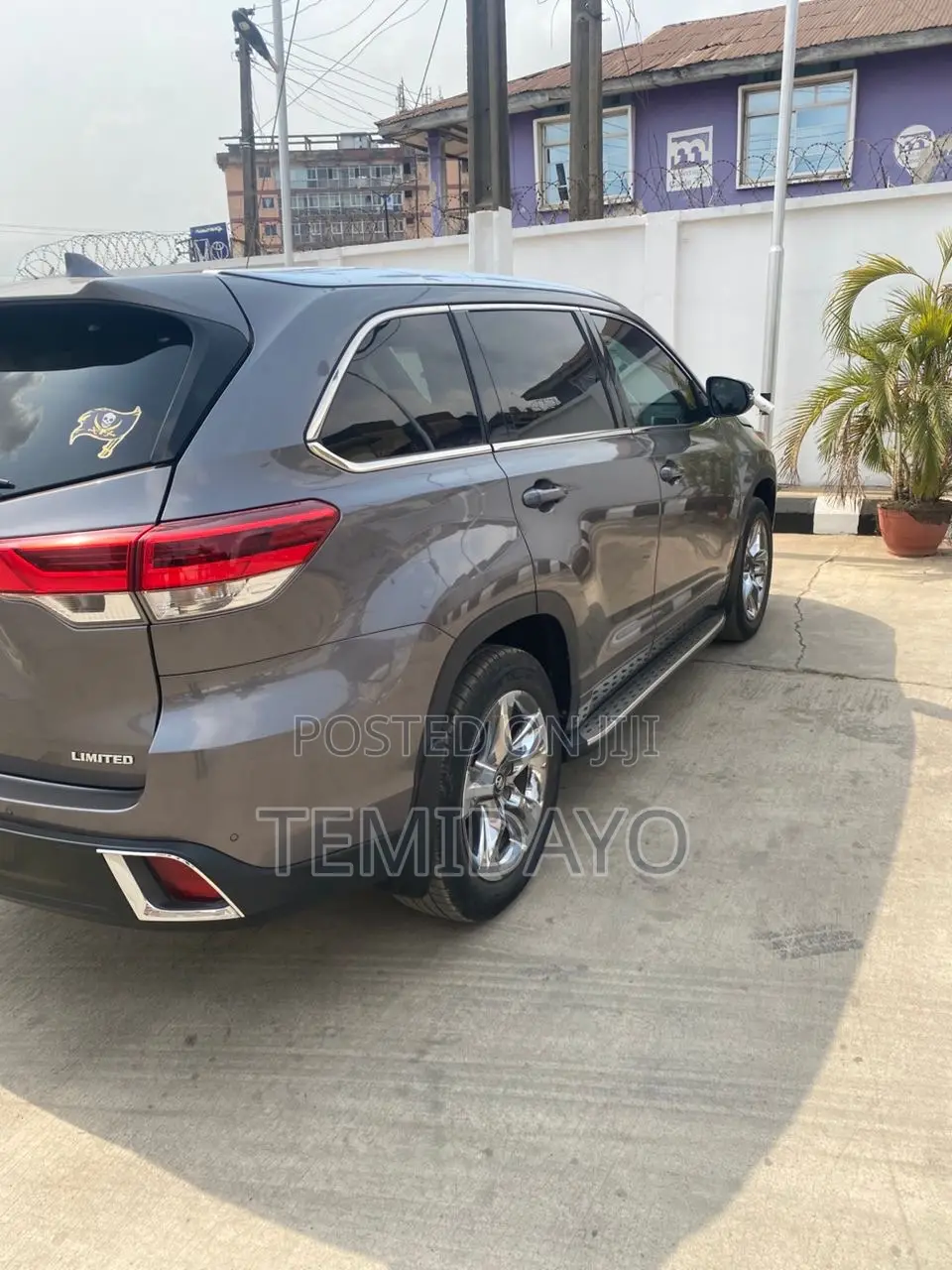 Toyota Highlander Limited Platinum 2019 Gray