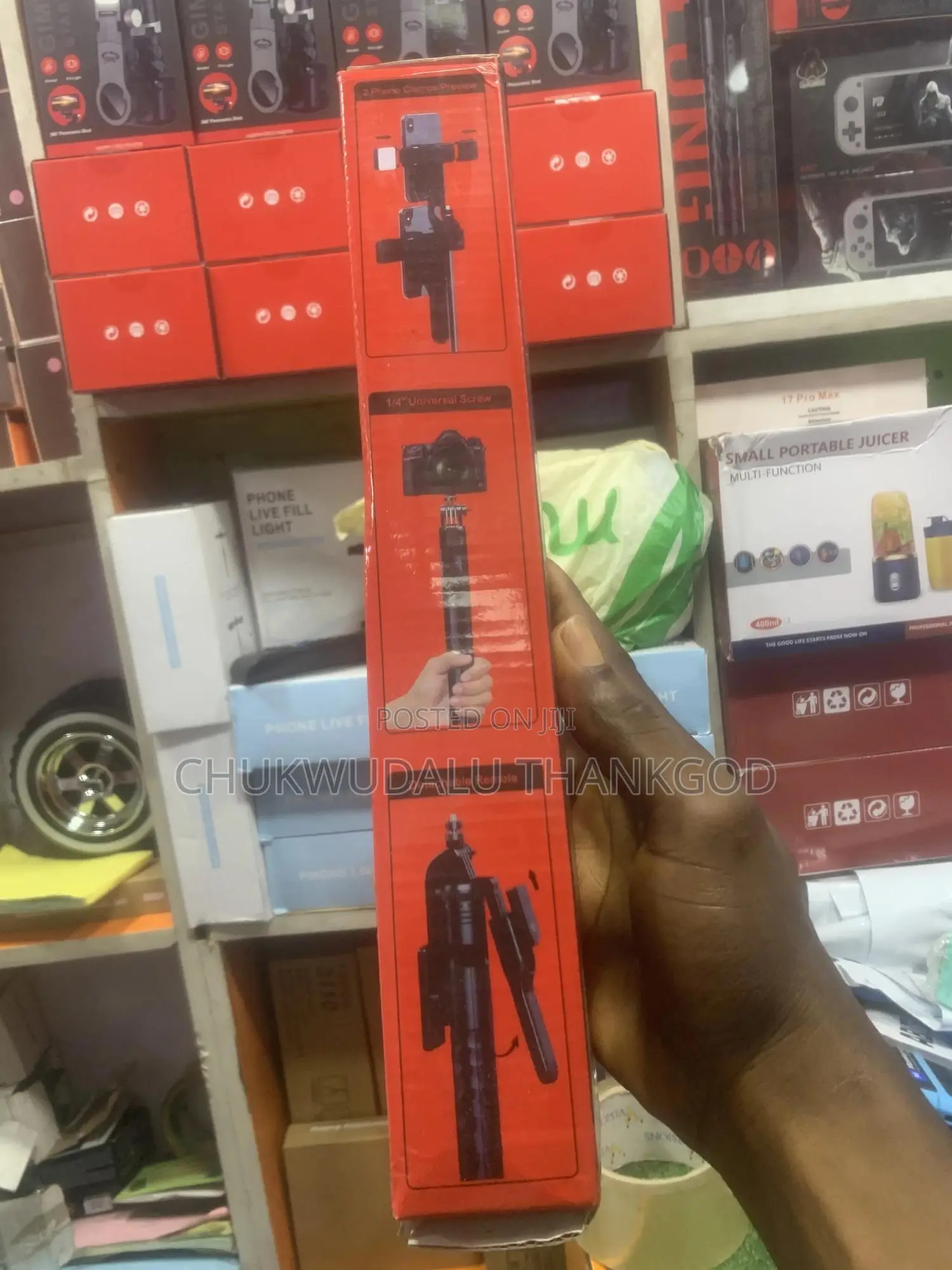 Long Wireless Selfie Stick Tripod Stand Remote Shutter