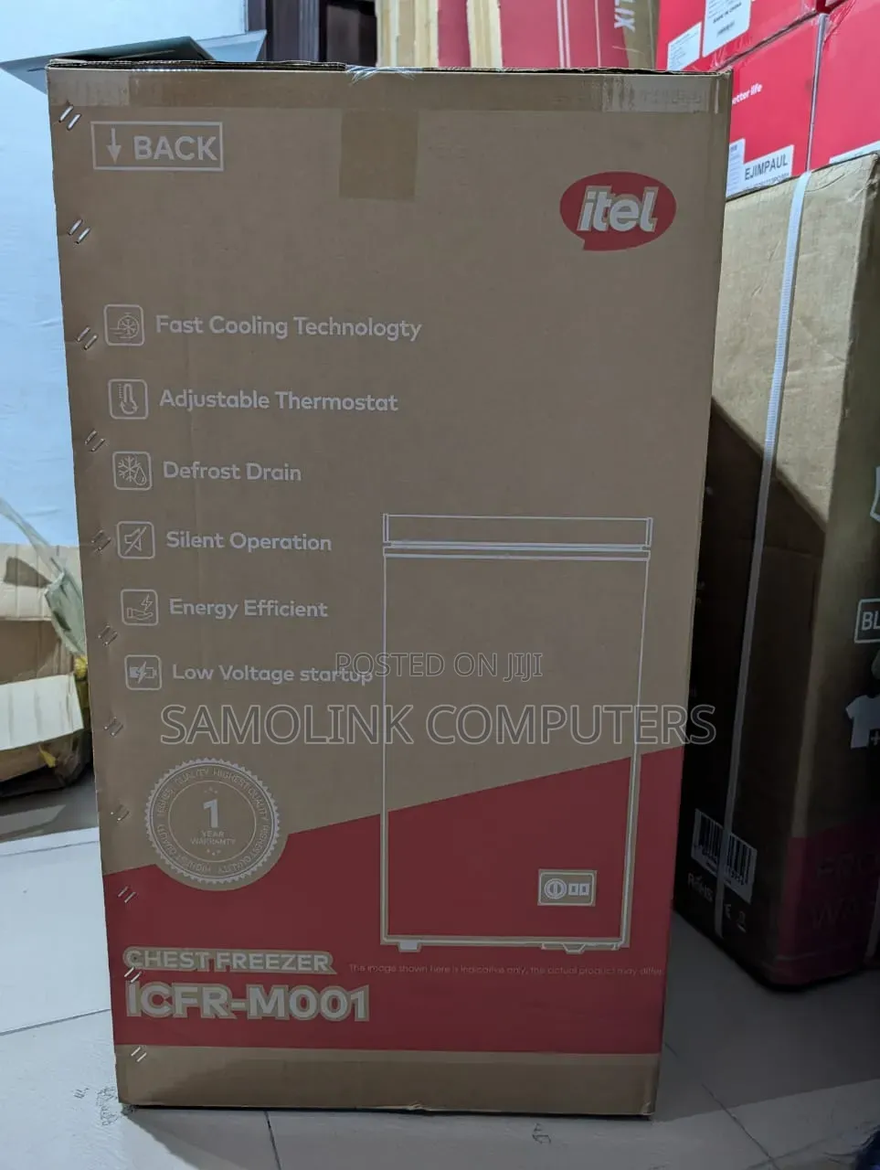 Itel Chest Freezer LCFR -M001