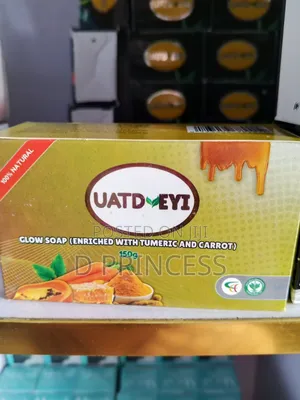 Uatd Glow Soap Enriched With Tumeric And Carrots