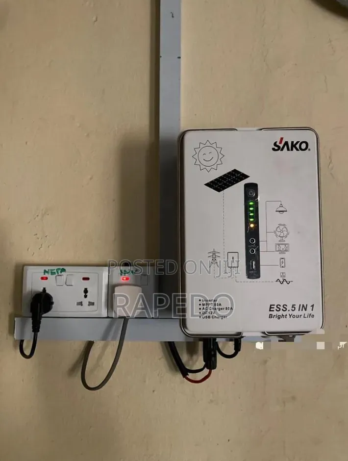 Sako 1kwh 300w Output Solar Generator