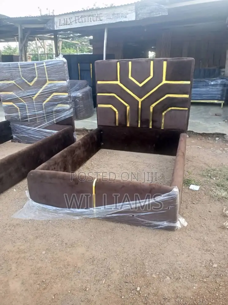 4 and Half Quality Upholstered Bed Frame