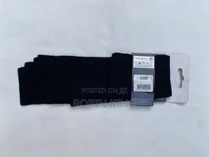 Texbasic Polyamide Nylon Black Socks Set of 3 One Size