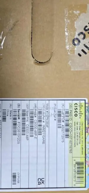 Cisco Catalyst C9300-48p-E Switch 48-Port Poe