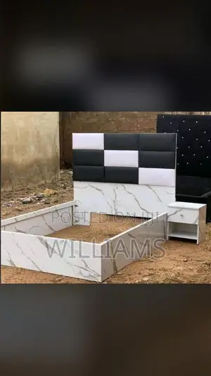 Plain Wood Simple Quality 4 and Half Bed Frame