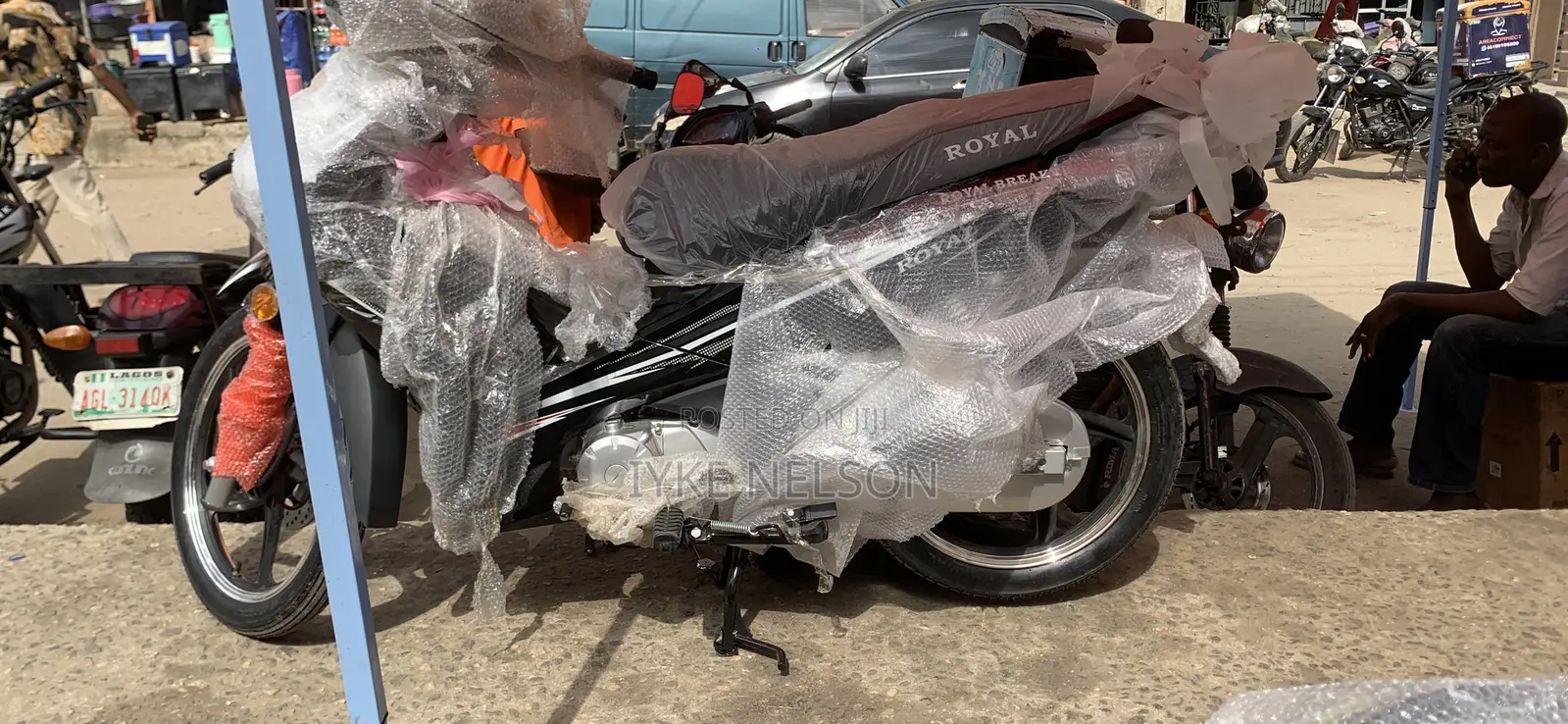 New Royal RY125 2026 Black