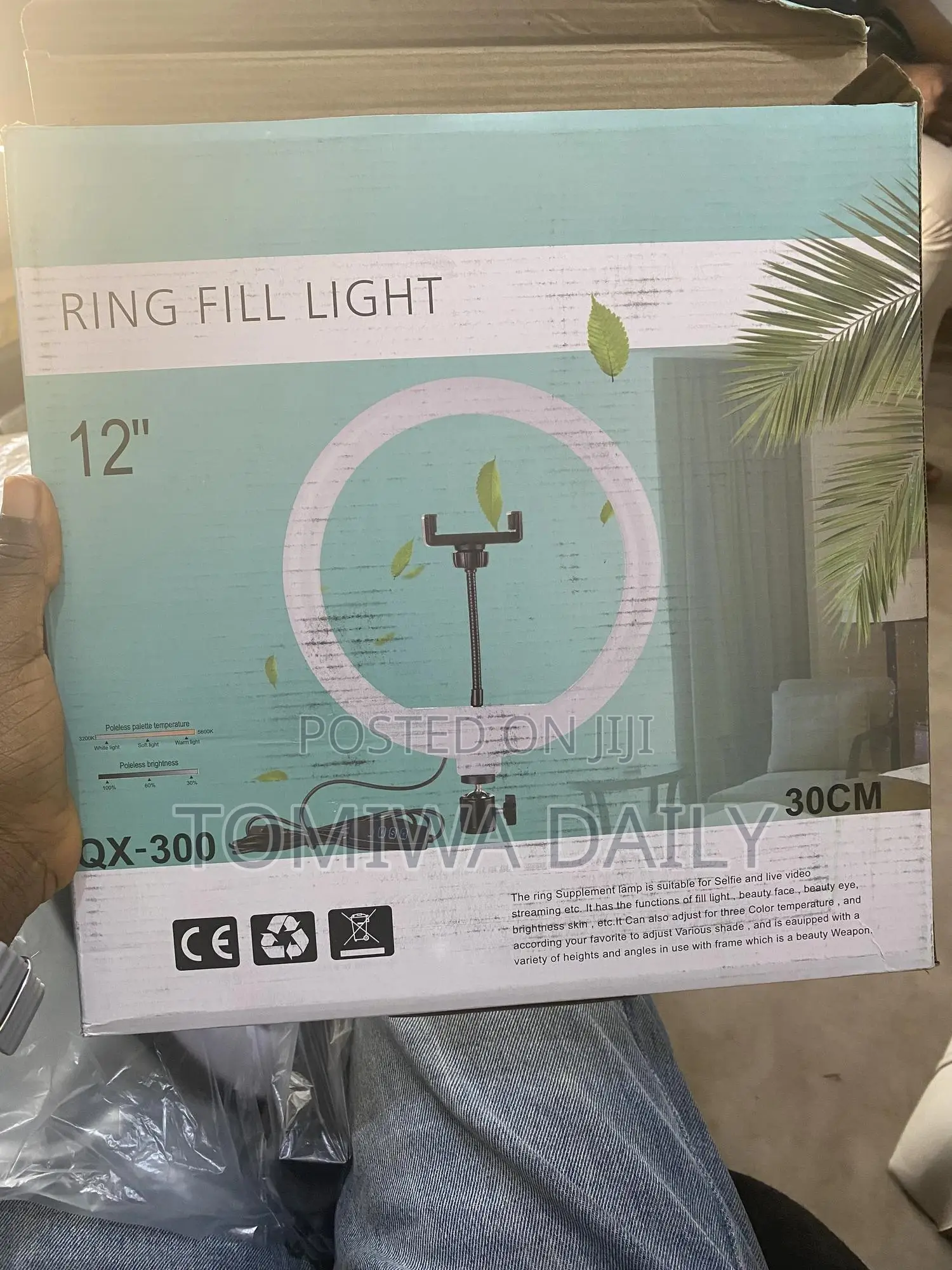 Professional Ringlight Work Four Different Color Settings