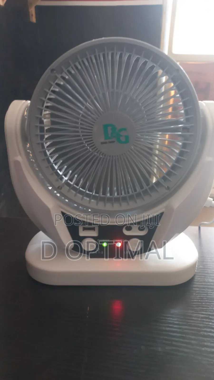 Solar Table Fan