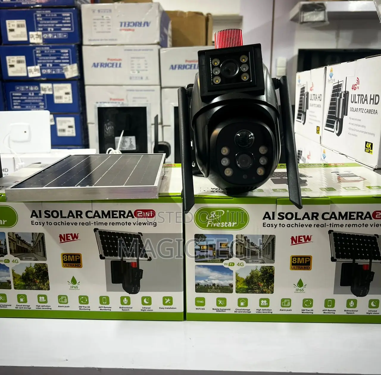 Five Star Ai Dual Lens Solar Camera