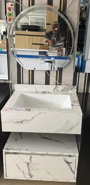 Marble Cabinet Basin