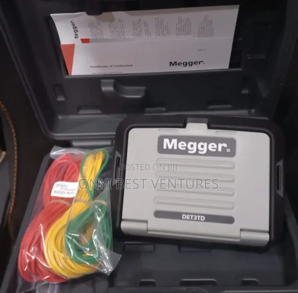 Megger Earth Tester Det3td