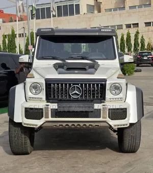 Mercedes-Benz G-Class G 500 2016 White