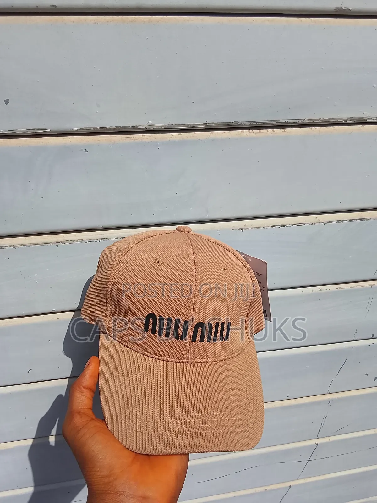 Brown Baseball Cap