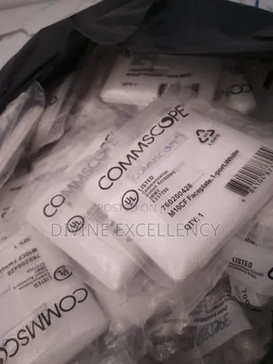 Commscope Cat6 Single Faceplate