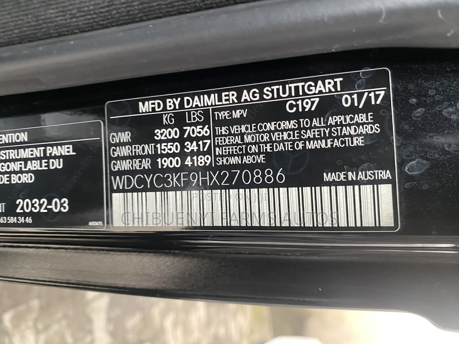 Mercedes-Benz G-Class G 63 AMG 4MATIC 2017 Black