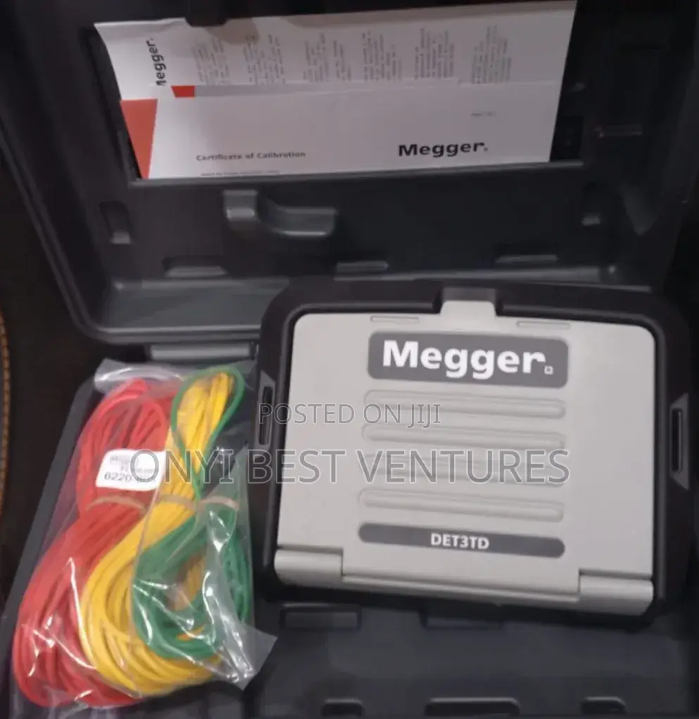 Megger Earth Tester Det3td
