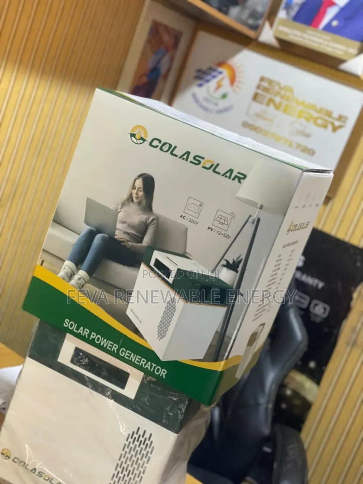 Cola Solar Generator 2000kwh Lithium